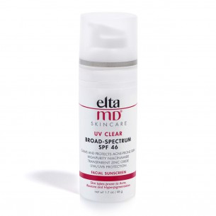 ELTA MD 透明面部防曬霜SPF 46 - 容易出現痤瘡、酒渣鼻及色素沉著膚質 - 48g