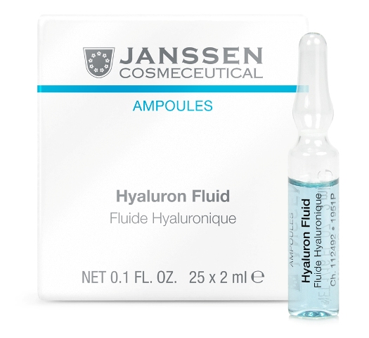 Janssen Cosmetics Hyaluron Fluid 特強透明質酸鎖水安瓶 25 x 2ml 適合嚴重缺水肌膚