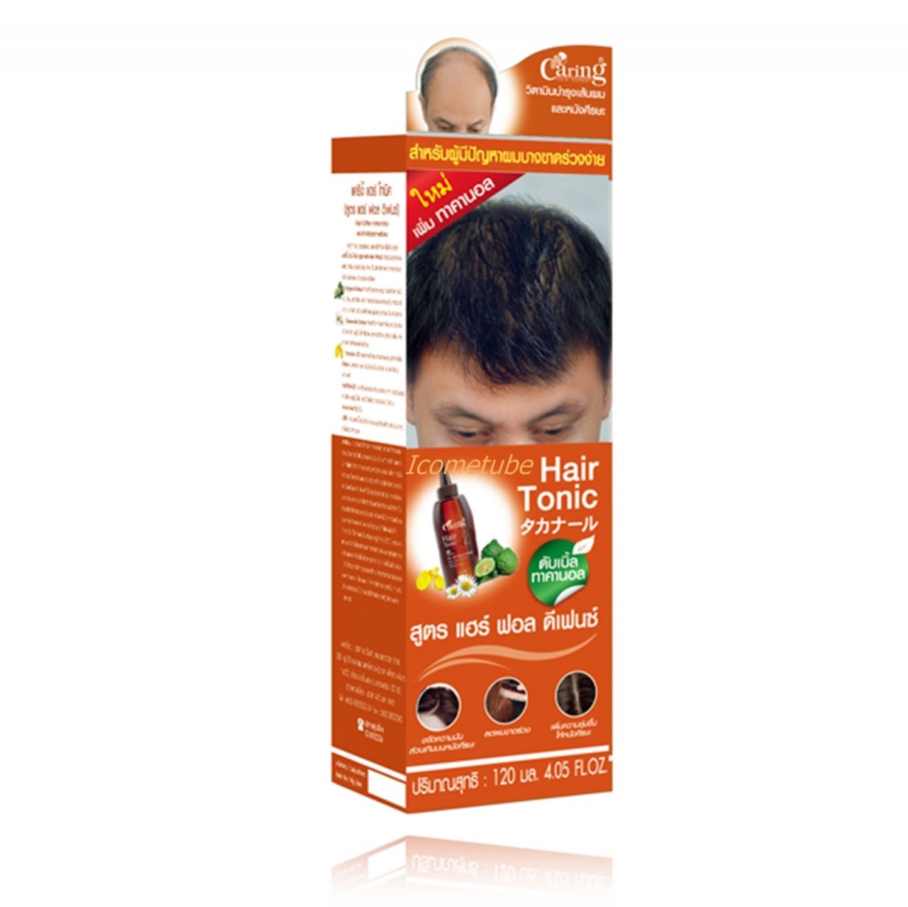 Caring Hair Tonic 生髮劑預防脫髮配方 Takanal & 佛手柑 120ml