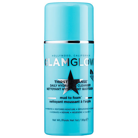 GLAMGLOW THIRSTYCLEANSE™ Daily Hydrating Cleanser 發光泥漿深層保濕泡沫潔面 30ml 適合任何肌膚