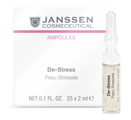 Janssen Cosmetics De-Stress  柔敏舒緩安瓶 25x2ml 適合脆弱及敏感肌膚