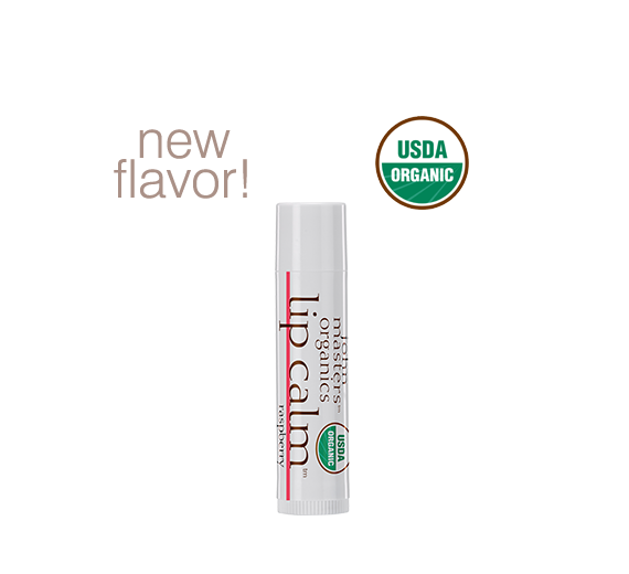 John Masters Organics Lip Calm Raspberry  紅莓保濕潤唇膏 4g