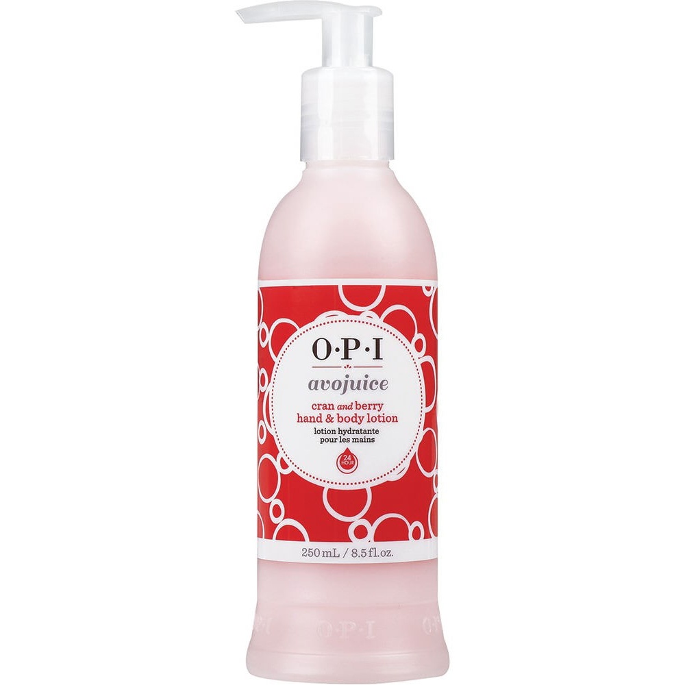 OPI Avojuice 24 Hour Hand and Body Lotion Cran & Berry 蔓越莓酸果浴乳液及護手霜 250ml