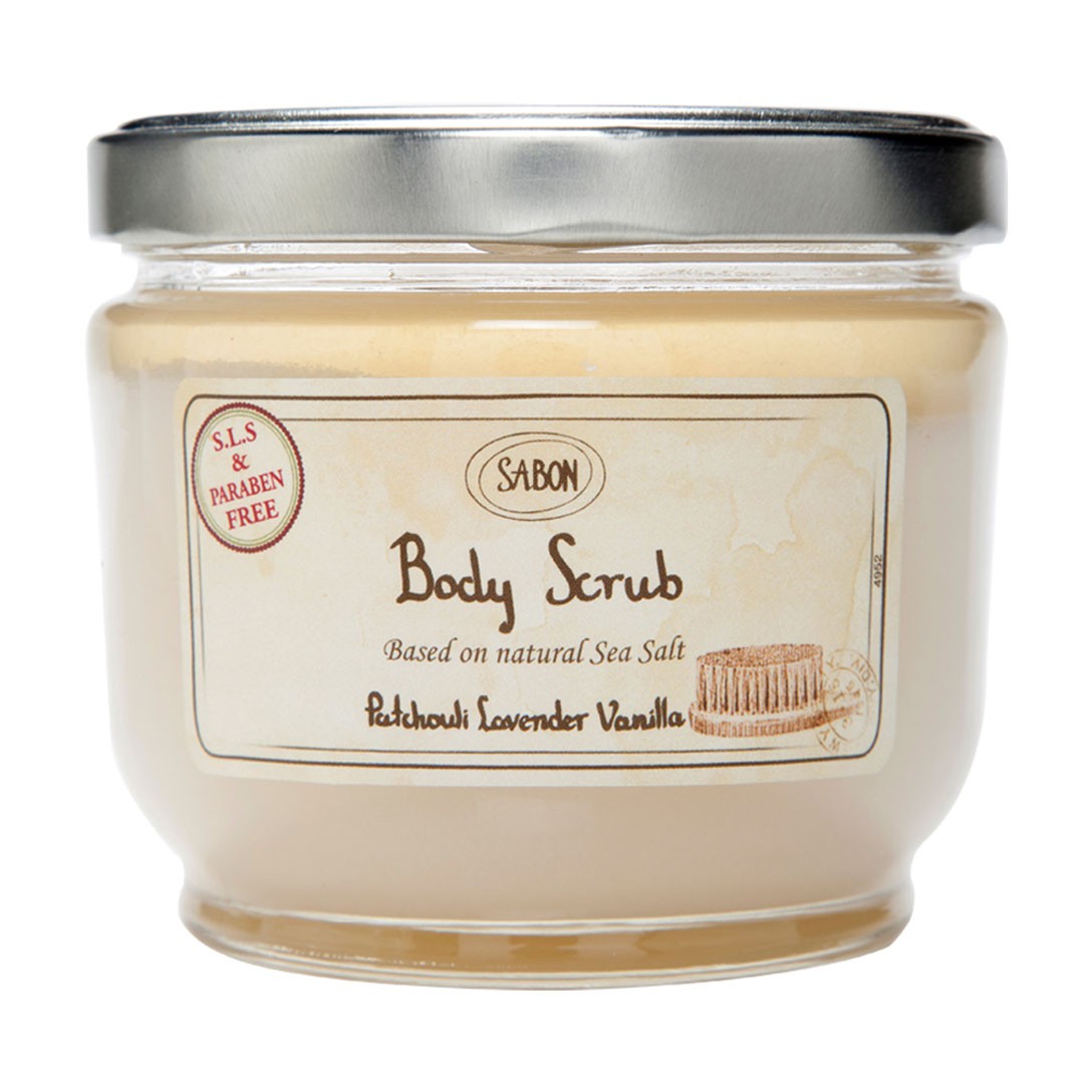 Sabon Body Scrub Patchouli Lavender Vanilla 廣藿香薰衣草香草身體磨砂 600g