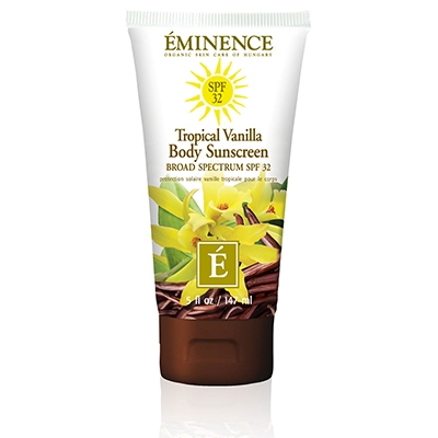 Eminence Tropical Vanilla Body Sunscreen 热带香草身体防晒霜 SPF32 147ml